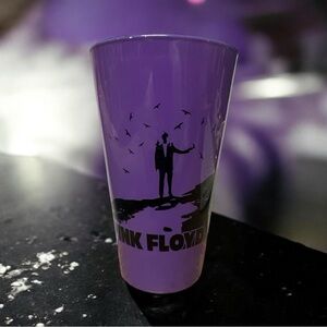 Pink Floyd Purple Pint Glass